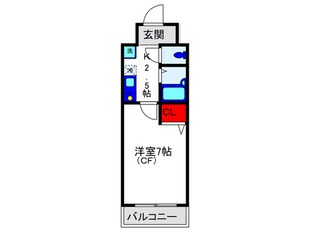 ＫＡＳＡＭＩＲＡの物件間取画像